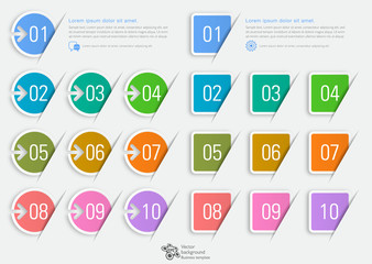 Number Icon Design #Vector Graphics