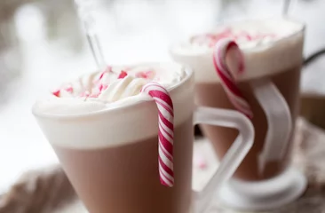 Tableaux ronds sur plexiglas Anti-reflet Chocolat Hot Chocolate
