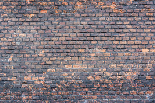 Fototapeta Mur z czerwonych cegieł.