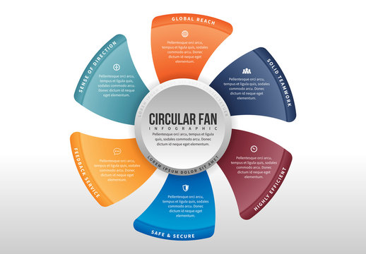 Circular Fan Infographic 2