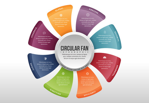 Circular Fan Infographic 4