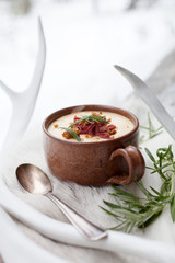 Reindeer soup
