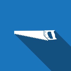 hacksaw icon stock vector illustration flat design