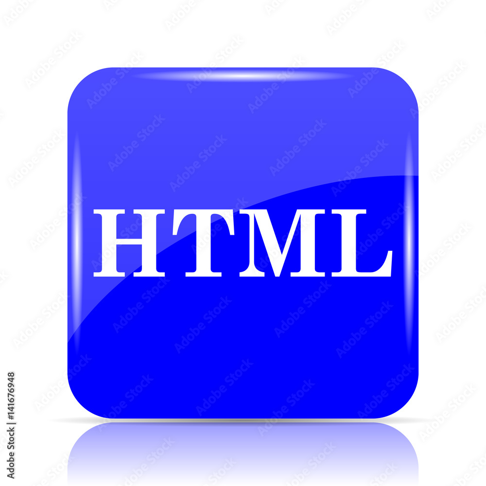 Wall mural HTML icon