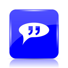 Double quotes icon