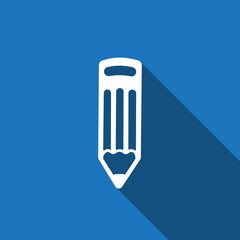 pencil icon stock vector illustration flat design