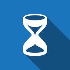 hourglass icon stock vector illustration flat design