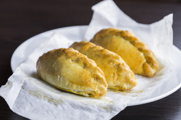 patties on parchment paper