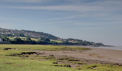 Fototapeta premium plage de Portishead près de Bristol (UK)