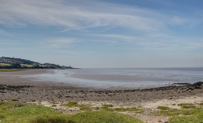 plage de Portishead près de Bristol (UK)