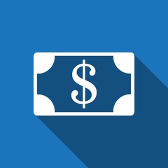 dollar money icon stock vector illustration flat design
