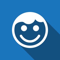 Fototapeta premium waiter icon stock vector illustration flat design