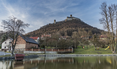 Obraz premium Bezdez castle in north Bohemia region