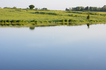 Fishing in private lake
