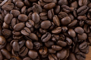 Close-up of coffee beans