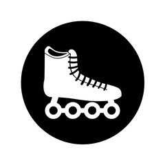 skate wheels isolated icon vector illustration design