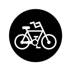 bicycle vehicle isolated icon vector illustration design