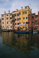 Fototapeta na wymiar Veduta pittoresca della città di Chioggia