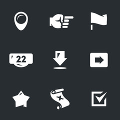 Vector Set of Pointer Icons.