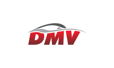 Letter DMV Modern Logo 