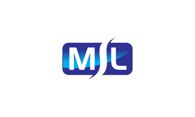 Letter MSL Modern Logo 