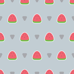 seamless pattern, vector background, fruit theme
