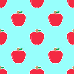 seamless pattern, vector background, fruit theme