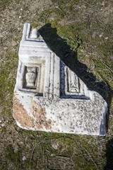 Ancient Marble Carvings, Lagina, Yatagan, Mugla, Turkey
