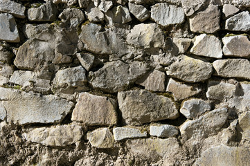 Stone wall texture