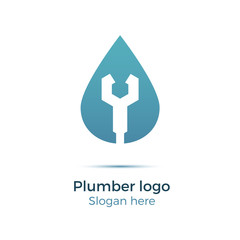 Plumbing company logo