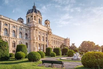 Naklejka premium Muzeum Historii Naturalnej w Wiedniu, Wiedeń, Austria
