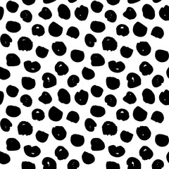 Dots Handdrawn Seamless Pattern