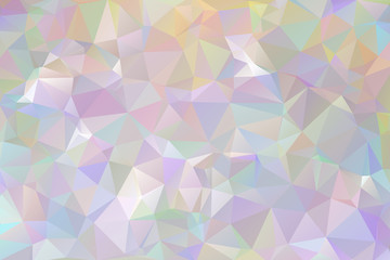 Fototapeta premium Abstract light polygonal background. Pastel colors