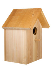 Obraz na płótnie Canvas Little wood birdhouse