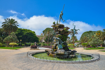 Doramas Park in Las Palmas de Gran Canaria, Spain
