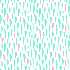 Seamless Pattern Trendy Brush Strokes