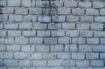 Fototapeta premium Part of the cinder block walls of the old colonists