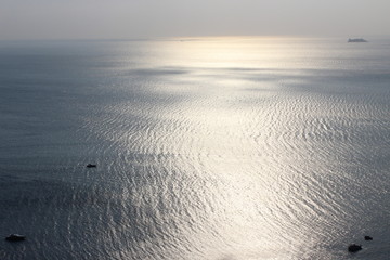 The sun is born from the sea