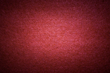 Red felt texture with center soft light - 141735157