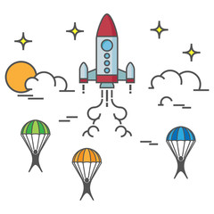 Business start up concept