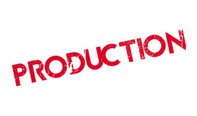 Production rubber stamp. Grunge design with dust scratches. Effects can be easily removed for a clean, crisp look. Color is easily changed.