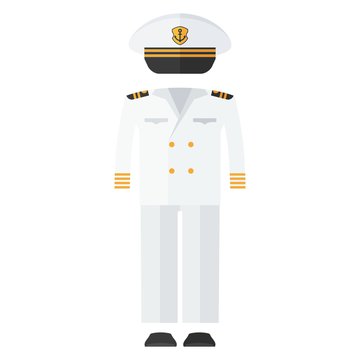 ship captain hat clipart