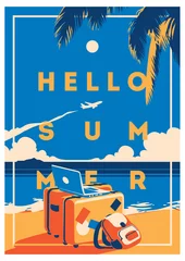  Summer Holiday and Summer Camp poster. © labitase