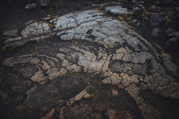 Texture of Vulcano Ground