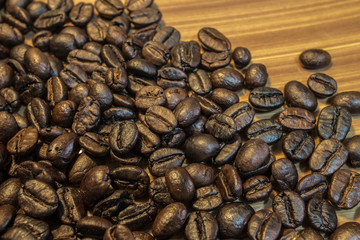 coffee beans closeup image 