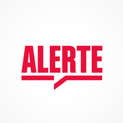 Fototapeta premium alerte