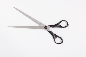 Scissors office on a white background. Isolate