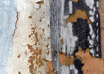 Ancient wall, background, texture, shabby paint, old cement plaster