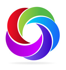  Swooshes abstract logo