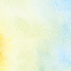 Art of watercolor stains of paint